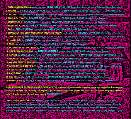 Forrest G Boughner CD design