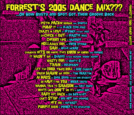 Forrest G Boughner CD design